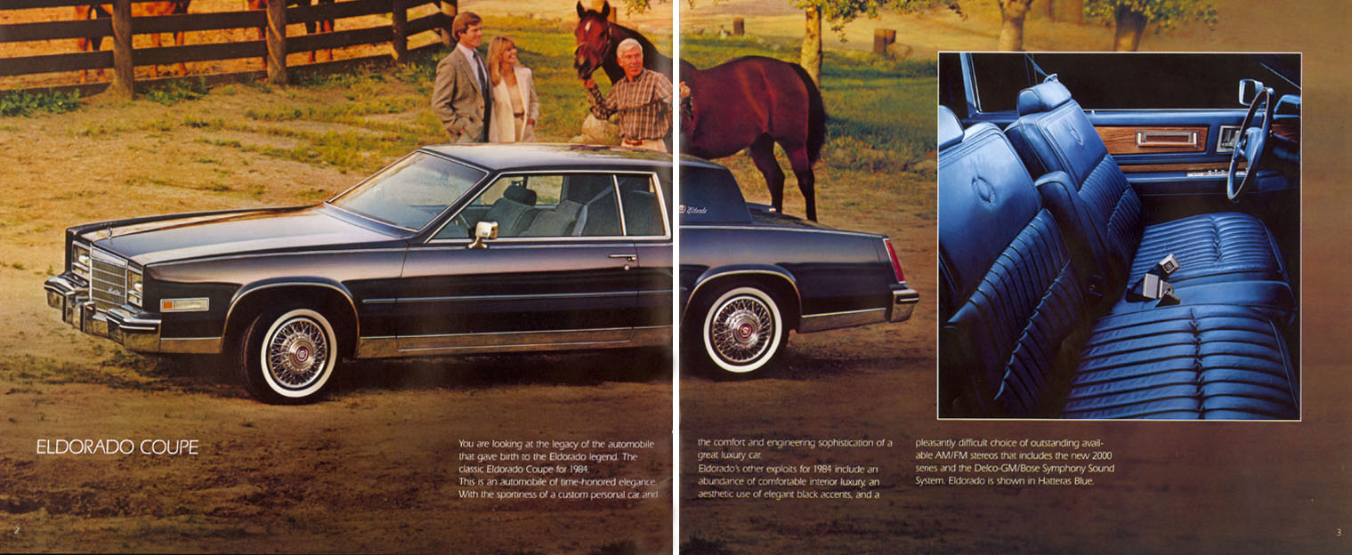 1984 Cadillac Eldorado Brochure Page 6